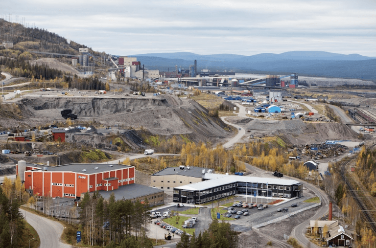 An overview of LKAB's Malmberget mine