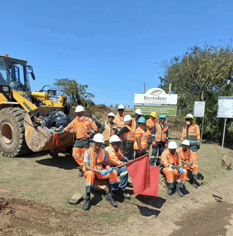 Enviroserv Shongweni clean-up