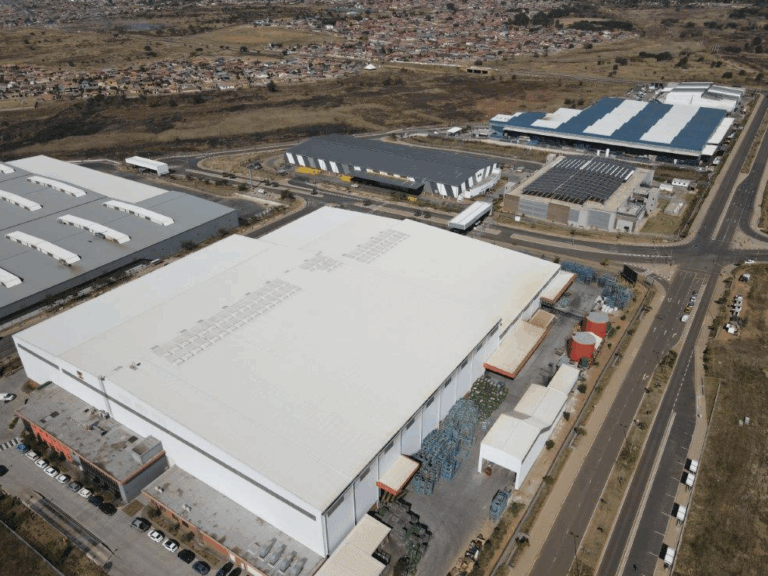 Aerial view of the Tshwane