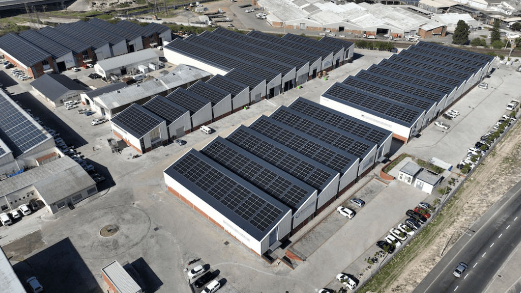 MWp solar PV system